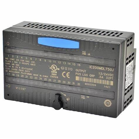 GE IC200MDL730 24 VDC 양성 논리점당 2.0A w/ESCP, 8점 단회로 보호