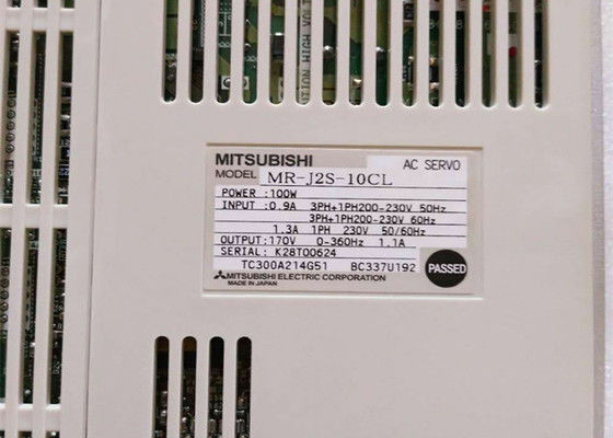 MITSUBISHI SERVO DRIVER MR-J2S-10CL1 산업용 AC 증폭기 100W 0.9A 200-230V 50Hz