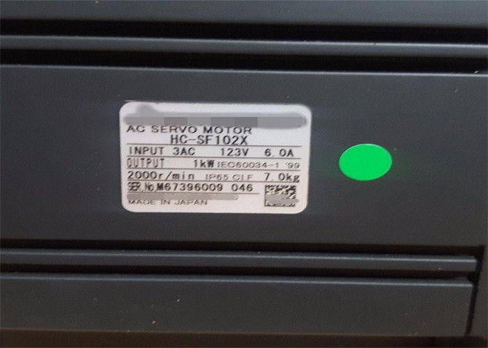 1KW 미쓰비시 산업 제어 전기 모터 HC-SF102X 3단계 AC 서보 모터