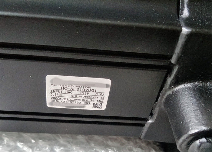 일본 미쓰비시 산업 제어 서보 HC-SFS102BG1 AC 서보 모터 2000min/r,1KWJAPAN 미쓰비시 산업 제어 S