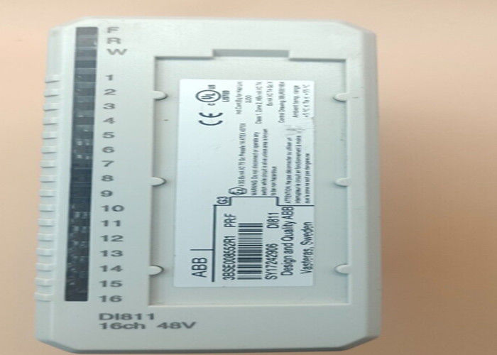 ABB DI811 3BSE008552R1 16 채널 및 LED 표시 장치로 48V 디지털 I O 모듈