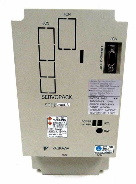 야스카와 SGDB-07ADM AC 서보 드라이브 0.7kW 200V 1.0에서 5.0 kW 스피다 위치 제어