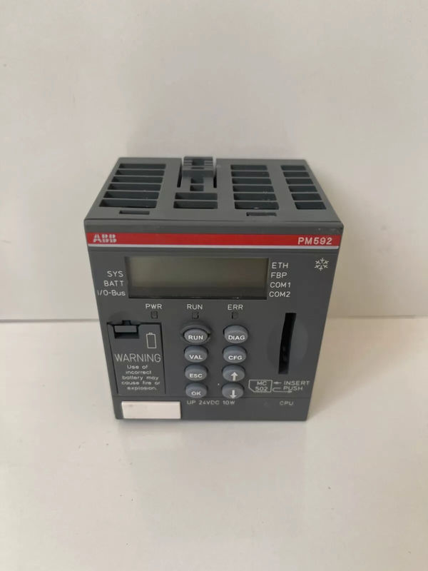 24V ABB PM592-ETH 디지털 IO 프로세서 모듈