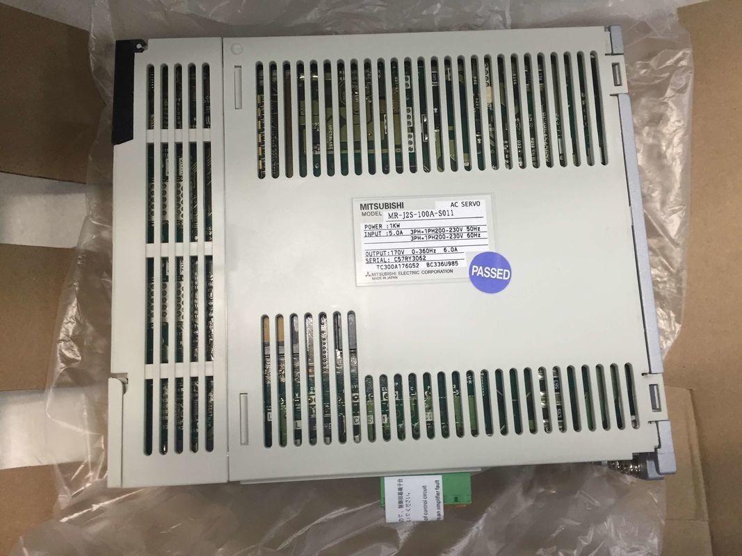 MITSUBISHI 1KW AC 세르보 증폭기 MR-J2S-100A-S01 3단계 모터 드라이브