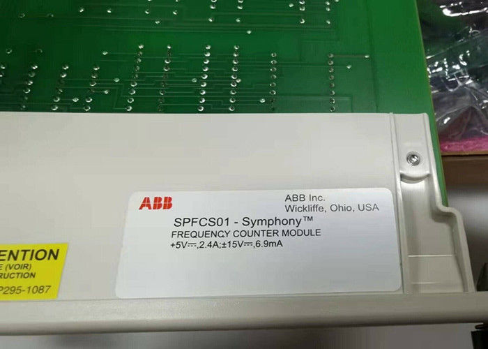 ABB SPFCS01 하모니 랙용 주파수 카운터 모듈, 두 터빈 속도 채널 3 ~ 12.5 KHz 교체