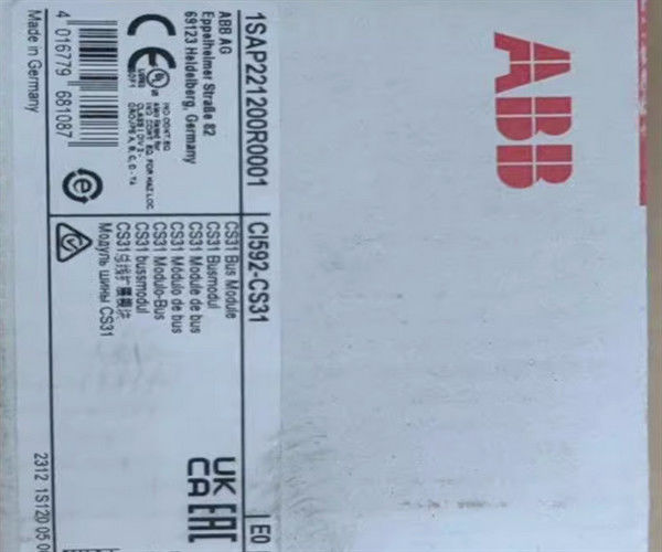 ABB 드라이브 1SAP221200R0001 CI592-CS31 AI/AO/DI/DC AC500 PLC REM I/O