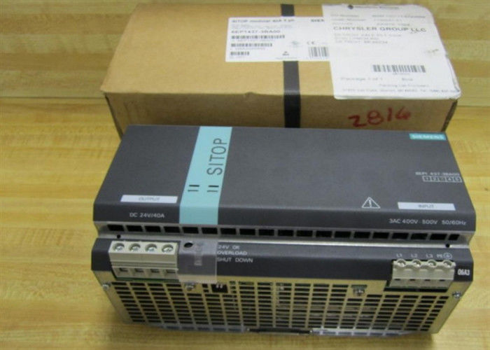 시멘스 6EP1 437 3BA00 전원 공급 입력 400-500 V 3 AC 출력: 24 V DC/40 A