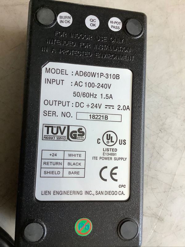 옴론 97-100004-15 1.5A IP65 방수 로봇 모터 에너지 절약 60HZ