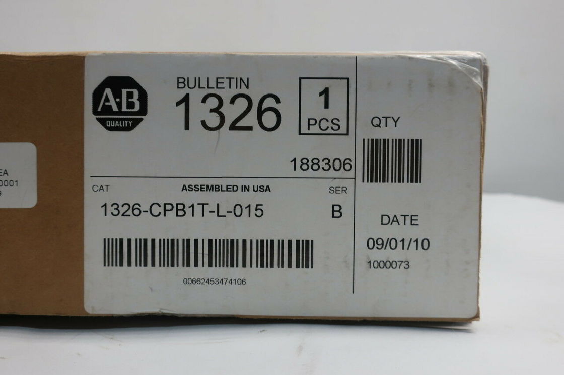 AB 1326-CPB1T-L-015 460V AC 세르보 모터용 세르보 케이블 및 액세서리