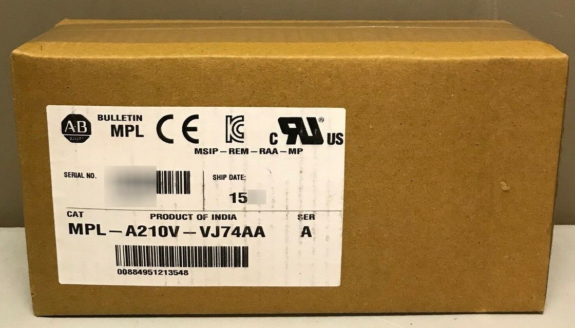 ALLEN-BRADLEY MPL-A210V-VJ74AA MPL 시리즈 MPL 240V AC 회전 서보 모터